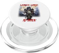 Halloween Ghoul Funny Satire Creepy World's Worst Advisor PopSockets PopGrip for MagSafe
