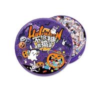 【Halloween Gift Box】 White Rabbit Milk Candy, a souvenir,15 flavors toffee,Chinese classic cream sugar,healthy and nutritious fudge,wedding candy,Dim sum snacks (original flavor,280g*1 can)
