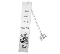 Halloween Gifts Gothic Book Marks for Reading Women Men Halloween Skeleton Bookmarks Gothic Book Accessories for Reading Lovers Gifts for Book Lover Gift Spooky Halloweens Basket Stuffers