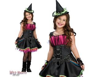 Halloween Girls Rockin Out Witch Costume