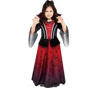 amscan 9907697 Girls Rose Gold Prombie Queen Fancy Dress Costume (Age 6-8 Years)