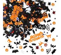 Halloween Glitter Confetti - Trick Treat Sequins Mix, Sparkling Party Table Decor | 15G Festive Sprinkle Assortment Spooky Event, Celebration Accent Automn Indoor Decoration Discord