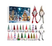 Halloween - Gnomes s | 24 Days Gnome Wonderland Ornaments Christmas Countdown Caĺendar for Party Table Centerpiece Desktop Shelf