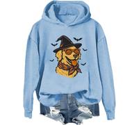 Halloween Golden Retriever Hoodie Halloween Dog Shirt For Spooky Season Funny Dog Lovers Sweatshirt