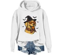 Halloween Golden Retriever Hoodie Halloween Dog Shirt For Spooky Season Funny Dog Lovers Sweatshirt