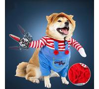 Halloween Good Dog Chucky Costume | Accessory size: Medium (M)