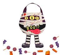 Halloween Goodie Bags - Holiday Snack Bags,Reusable Non-Woven Fabric Candy Tote for Haunted House Toy Family Gatherings School Events Night Parades Children