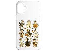 Halloween Goose Costumes Funny Spooky Cute Graphic Case for iPhone 16 Plus