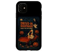 Halloween Goose Drive In Nightmare Horror Pumpkins Ghosts Case for iPhone 11
