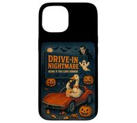 Halloween Goose Drive In Nightmare Horror Pumpkins Ghosts Case for iPhone 15