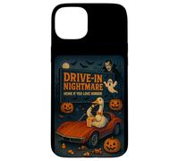 Halloween Goose Drive In Nightmare Horror Pumpkins Ghosts Case for iPhone 15 Plus
