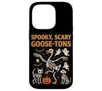 Halloween Goose Scary Spooky Goose-tons Skeletons Vintage Case for iPhone 14 Pro