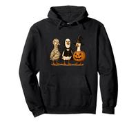 Halloween Goose Tee Mummy Vampire Pumpkin Jack Geese Costume Pullover Hoodie