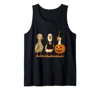 Halloween Goose Tee Mummy Vampire Pumpkin Jack Geese Costume Tank Top