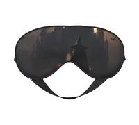 Halloween Goth 1 Print Comfortable Eye Mask Full Coverage Lightweight Men Women Outdoor Travel Relaxation