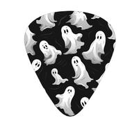 Halloween Goth 12 Pack Guitar Plectrums With Storage Case, 0.46/0.71/0.96mm, Including Thin, Medium Thick Guitar Plectrums For Electric Guitars Bass Ukulele