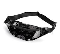 Halloween Goth Fanny Pack Fanny Packs for Women Men Waist Bag Mens Fanny Pack Womens Fanny Pack Fanny Pack Men Running Fanny Pack Small Fanny Packs for Women, style, 36*15cm