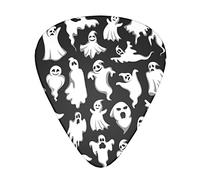 Halloween Goth Guitar Paddle Set Of 12, Suitable For Guitar, Yukri, 3 Thicknesses