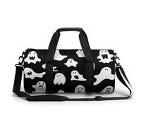 Halloween Goth Gym Bag for Men Women, Sturdy Oxford Cloth Travel Bags with Removable Shoulder Strap, Waterproof Duffel Bag for Fitness, Travel, Yoga