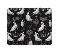 Halloween Goth Mouse Pad Waterproof Gaming Mousepad for Office Computer Mousepads for Desk Pad with Non-Slip Rubber Base Washable Cloth Mouse Mat 8.3 x 10.3 in