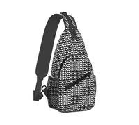 Halloween Goth Print Cross Bag Crossbody Shoulder Hiking Commuting Working Out Diagonally Sling Backpack