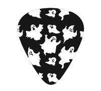 Halloween Goth Print Guitar Picks,12 Pack Guitar Plectrums Thin, For Bass Electric Acoustic Guitars Ukulele
