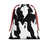 Halloween Goth -Print Soft Drawstring Gifts Bags Pouches For Wedding Favors & Party Events, Bulk Storage (Multi-Use) M Size