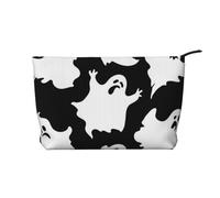 Halloween Goth Printed Make up Bag for Women Corduroy Makeup Bags Zipper Travel Cosmetic Bags Pouch Organizer