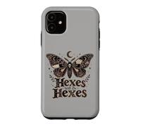 Halloween Goth Skull Hexes Will Be Hexes Butterfly Vintage Case for iPhone 11