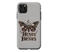 Halloween Goth Skull Hexes Will Be Hexes Butterfly Vintage Case for iPhone 11 Pro Max