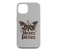 Halloween Goth Skull Hexes Will Be Hexes Butterfly Vintage Case for iPhone 13