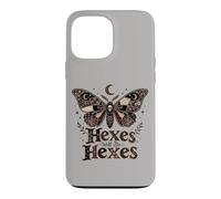 Halloween Goth Skull Hexes Will Be Hexes Butterfly Vintage Case for iPhone 13 Pro Max