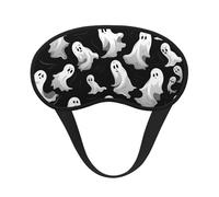 Halloween Goth Sleep Mask for Women Men Eye Mask for Sleeping Light Blocking Sleeping Mask with Elastic Strap Blindfold for Flight Nap Soft Breathable Travel Eye Cover for Side Sleeper