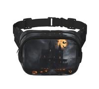 Halloween Goth Unisex Fashion Waist Packs, Stylish Fanny Packs for Workouts, Running, Traveling, and Hiking