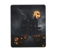 Halloween Gothic Printing Gaming Mouse Pad with Strong Adhesion, Suitable for Computer, Gaming and Work
