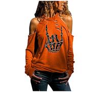 Halloween Graphic T-Shirts Women Spiders Ghosts Witch Hat T-Shirt Short-Sleeved Tee Breathable Polyester Shirt Spooky Town Theme Funny Kids Adults Costume Womens Work Travel Black