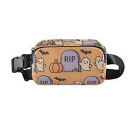 Halloween Grave Trendy Fanny Pack Waist Bag for Men Women Waterproof Running Belt Bag Waist Pack