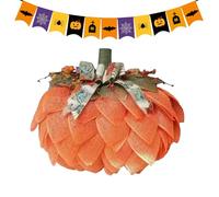 Halloween Greath Wall Decoration for Indoor Area - Autumn Wreath of Front Door | Country Style Garland for Versatile Use at the