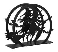 Halloween Guest Napkin Holder Iron Freestanding Rack for Hotel Banquet | Black Modern Style, Smooth round Edges, Burr Free Finish, Convenient Storage, Table Decoration