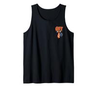 Halloween Guy Name Badge Costume Goblin Jack O Lantern Tie Tank Top