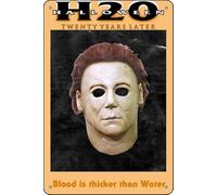 Halloween H20: 20 Years Later (1998) Movie Poster Movie Vintage Tin Poster Metal Tin Sign Art Plaque Sign For Bar Restaurant Garage Cafe Wall Decor 8 x 12 Inch