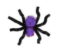 Halloween Hair Clips - Cute Plush Spider Hair Clips,Girls Barrettes, Horror Gothic Outfit Supplies, Halloween Hair Pins for Thick & Thin Hair
