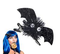 Halloween Hair Clips | Hair Barrette Clip - Bat Design Styling Tools Strong Hold Headwear for Teen Girls Students Quick Morning Routine School Events Casual Outings Wedding Prom Party Travel