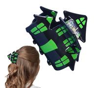 Halloween Hair Clips, Halloween Claw Clips - Vista Print Halloween Hair Barrette | Halloween Hair Barrettes Fashionable Women Halloween Hair Accessories, Halloween Haunted House Nail Clips for Girls
