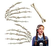Halloween Hair Clips Skeleton Hands Hairpin Barrettes