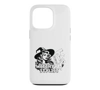 Halloween Hairdresser gift, Glam Witch, Witchy Stylist Case for iPhone 13 Pro