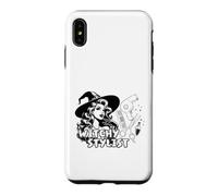 Halloween Hairdresser gift, Glam Witch, Witchy Stylist Case for iPhone XS Max