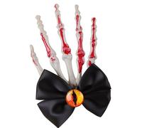 Halloween Hairpin Skeleton Claw Hair Clip Bloody Elegant Evil Eyes Trend Bowknot Bunches Headwear Punk Halloween