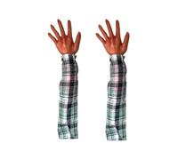 Halloween,Halloween Fake Severed Arm Plastic Human Body Parts For Haunted Zombie Halloween House Party