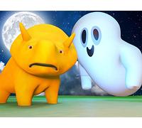 【Halloween】Halloween Ghosts / Learn shapes by decorating pumpkins! /Learn how to mix colours with face paint ! / Make a Jack-O-lantern